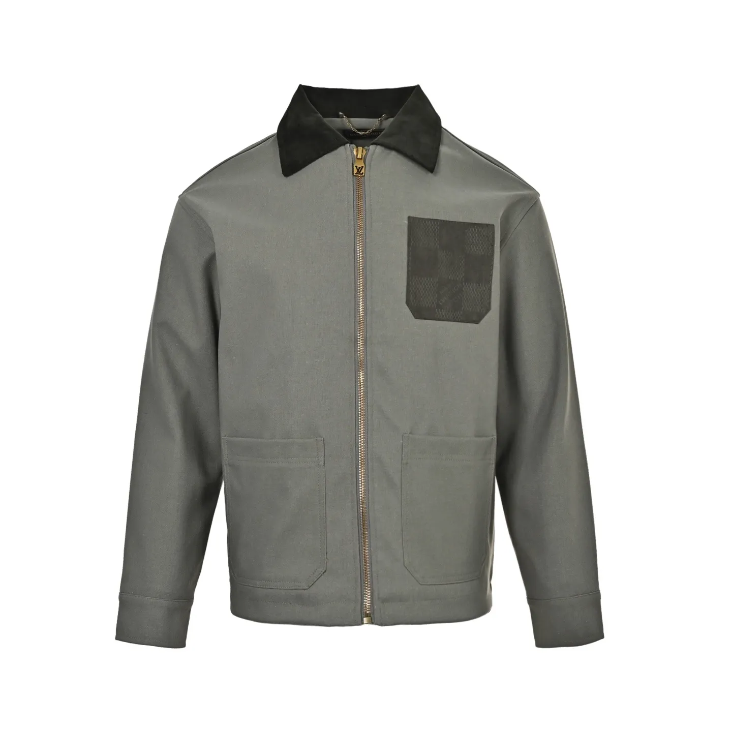 Louis Vuitton/Louis Vuitton checkerboard pocket work jacket